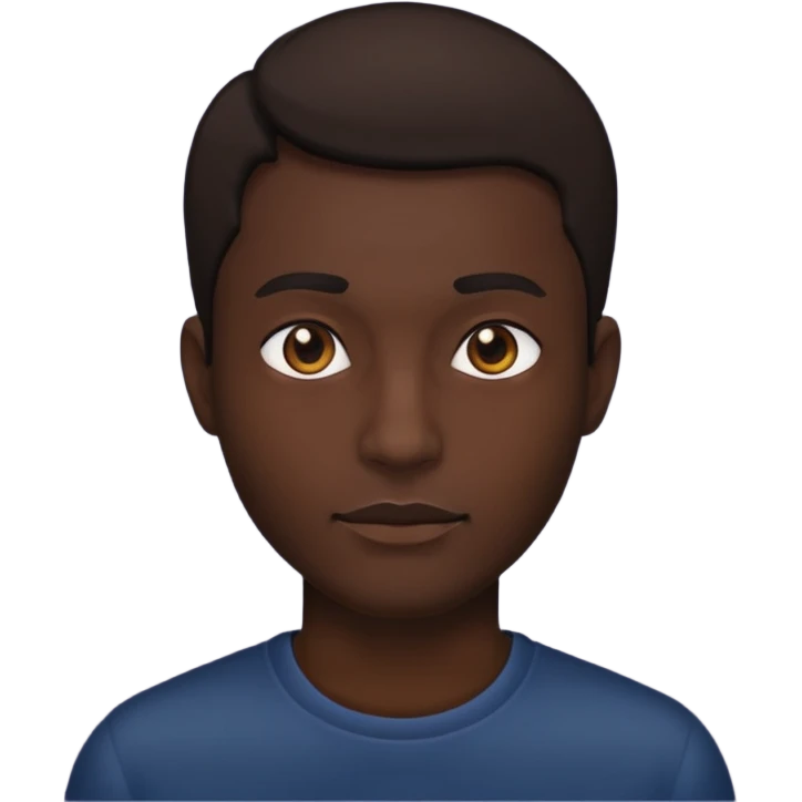 Shadow of a man  emoji