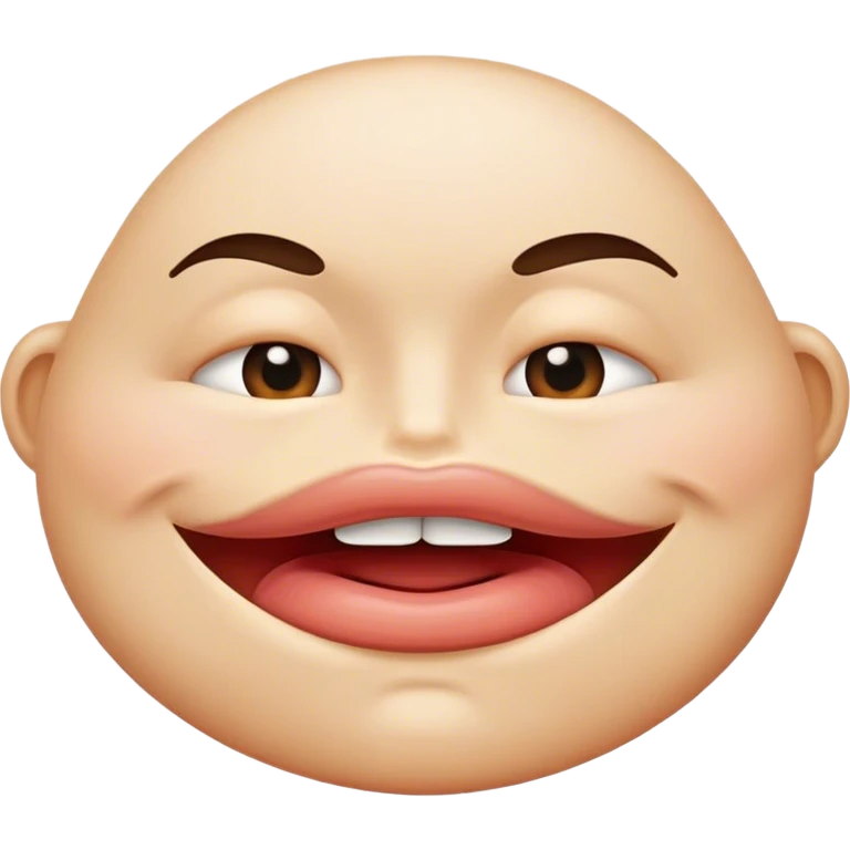 Puckering mouth emoji emoji