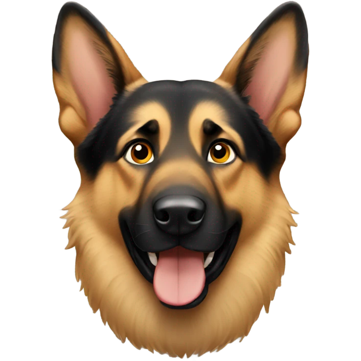 German shepherd  emoji
