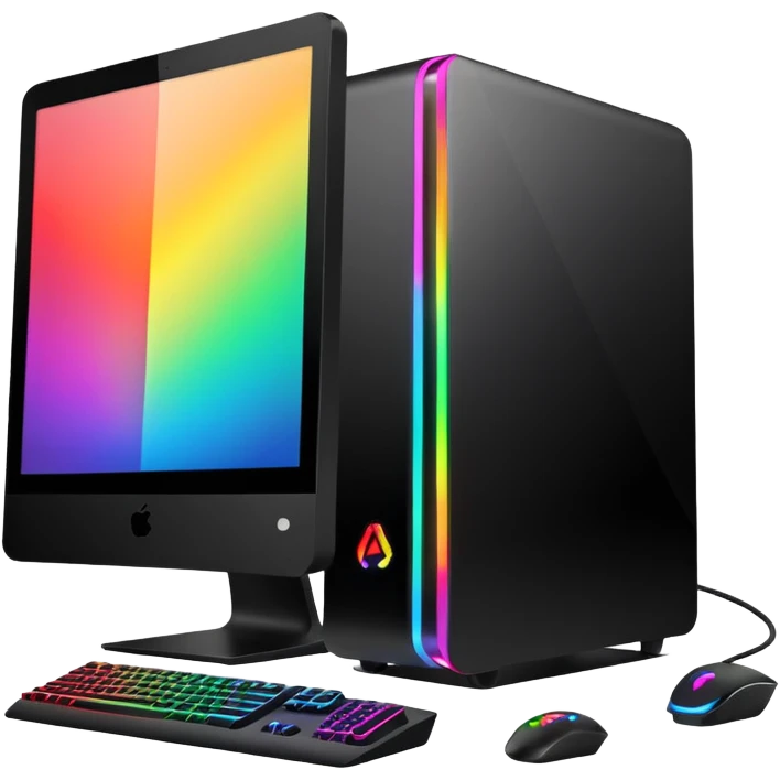 chiếc PC gaming  emoji