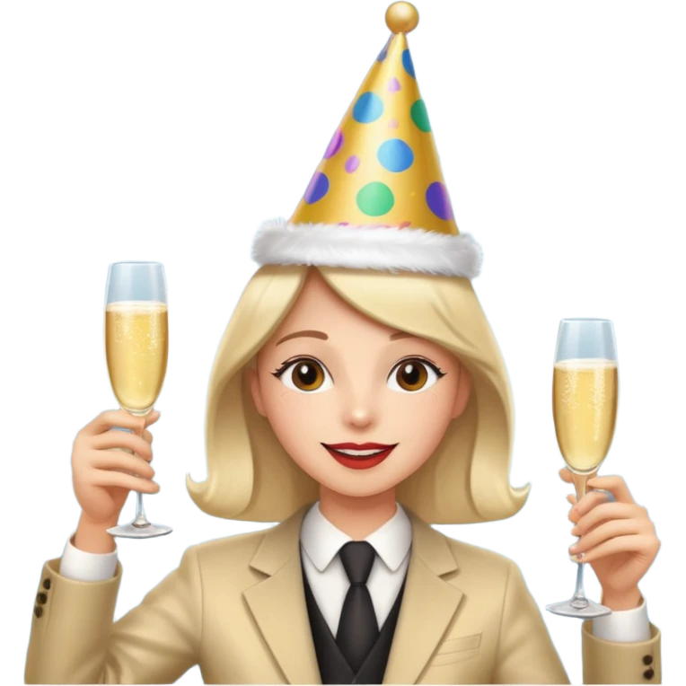 BOLDOG ÚJ ESZTENDŐT KÍVÁNOK emoji