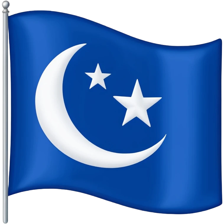 Göktürk bayrağı emoji