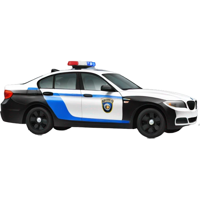 BMW police car emoji