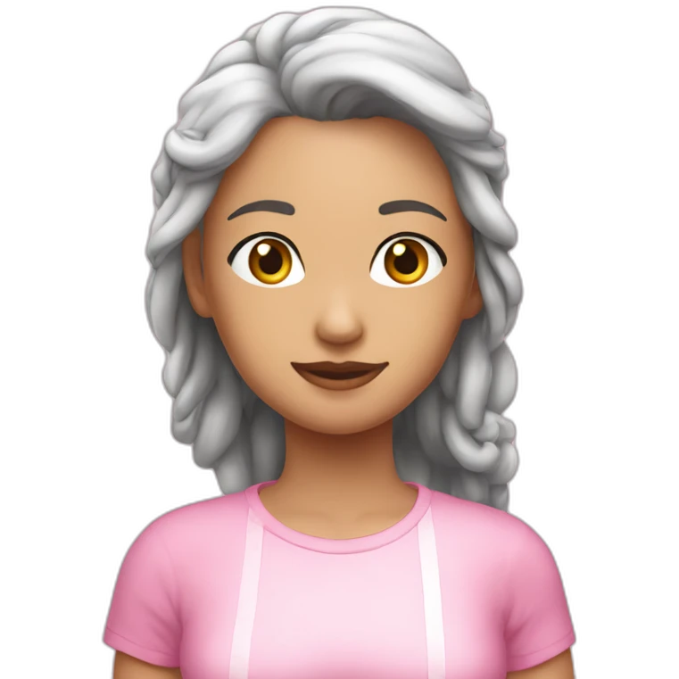 ファッショナブルpinkキャット emoji