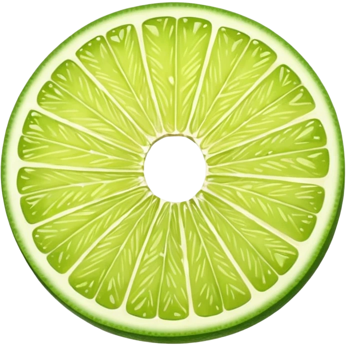 lime slice emoji