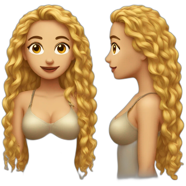 Sexy girl emoji