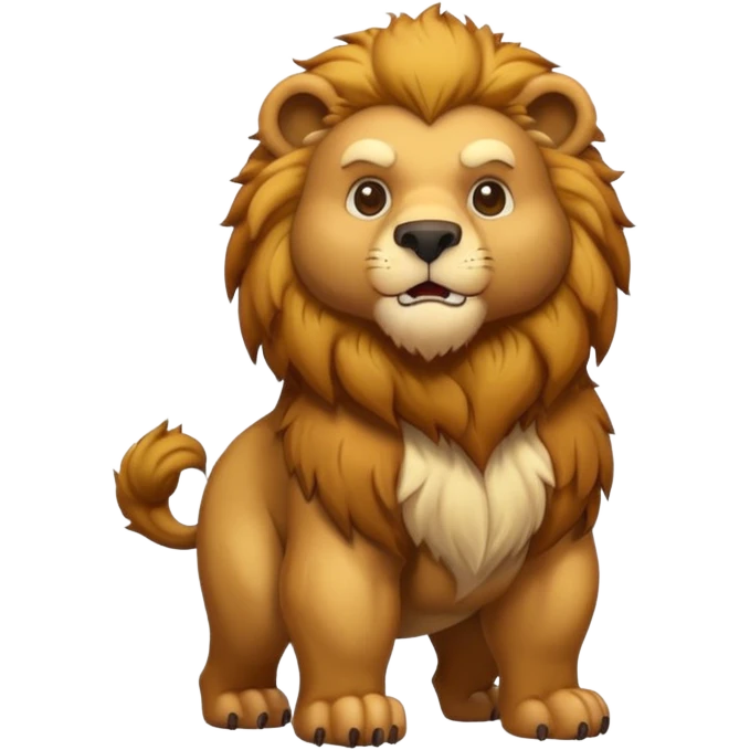 ayı aslan karışımı emoji