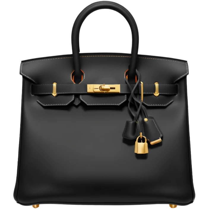black hermes bag emoji