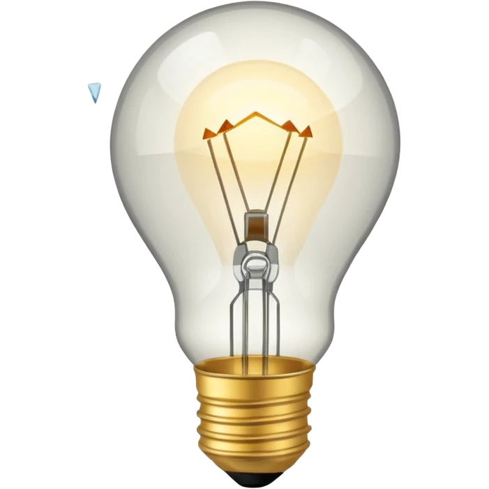 broken light bulb emoji