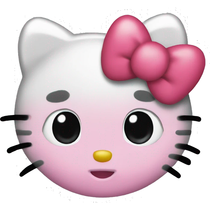 hello kitty heart eyes emoji
