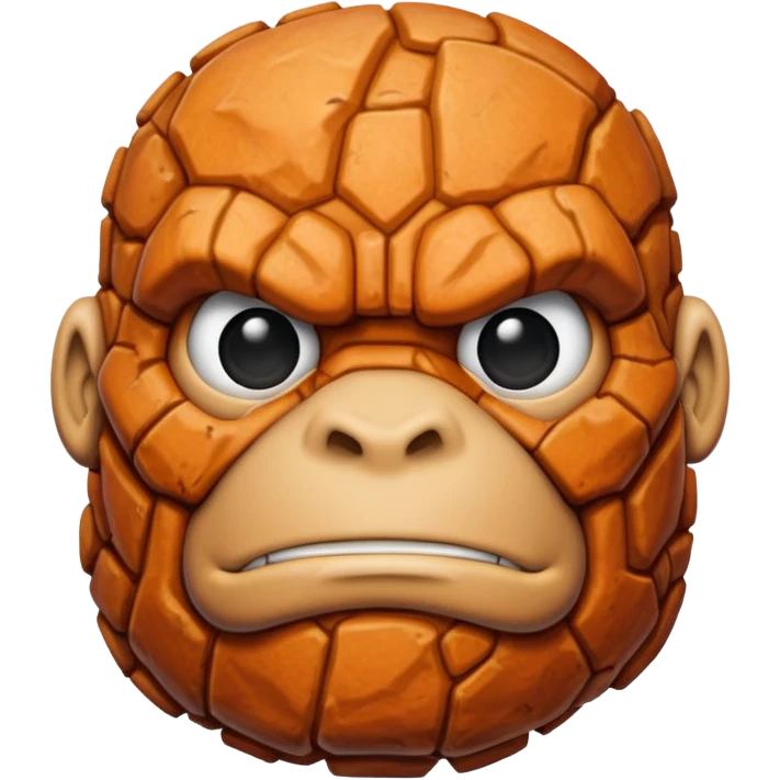 Ben Grimm face,The thing emoji