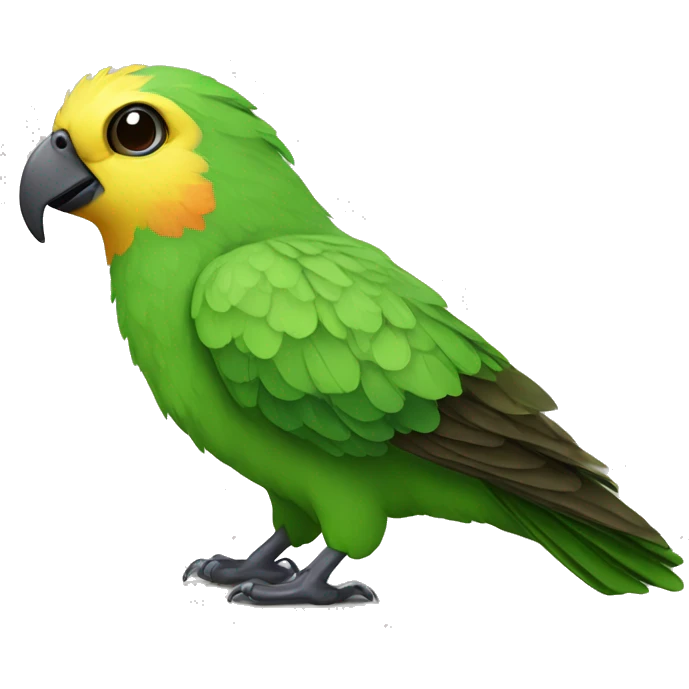 parekeet with a g emoji