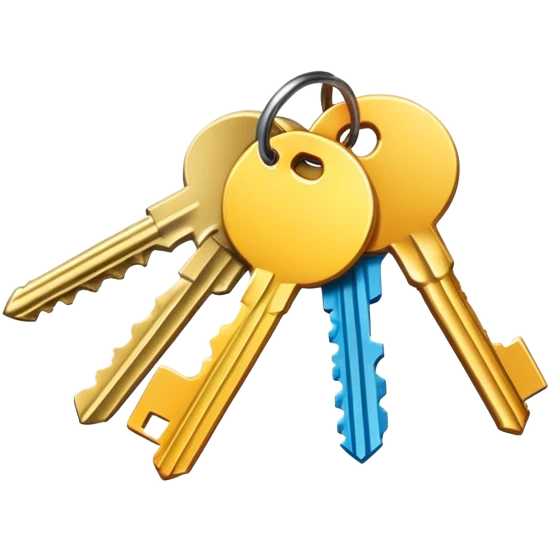 house keys emoji
