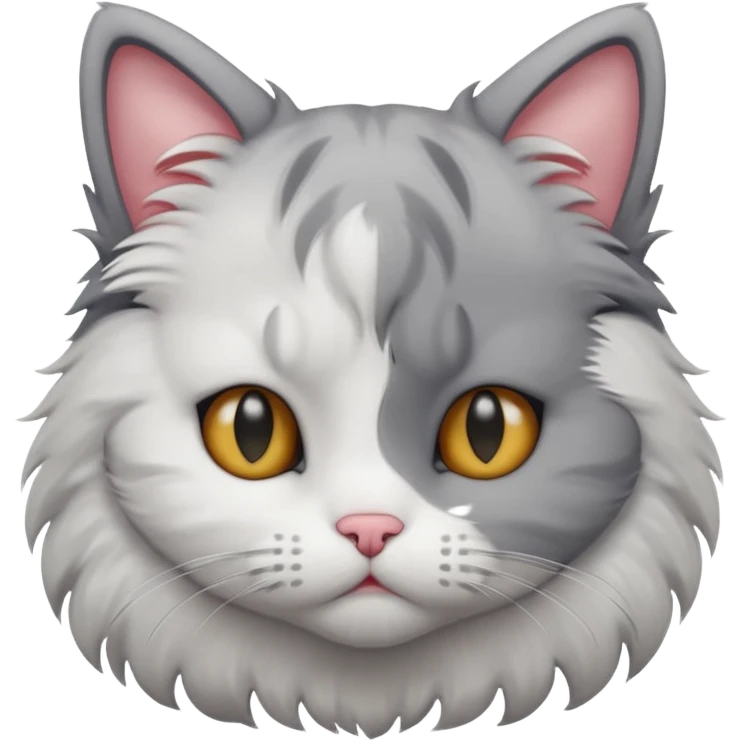 Kitty waiting sad face emoji