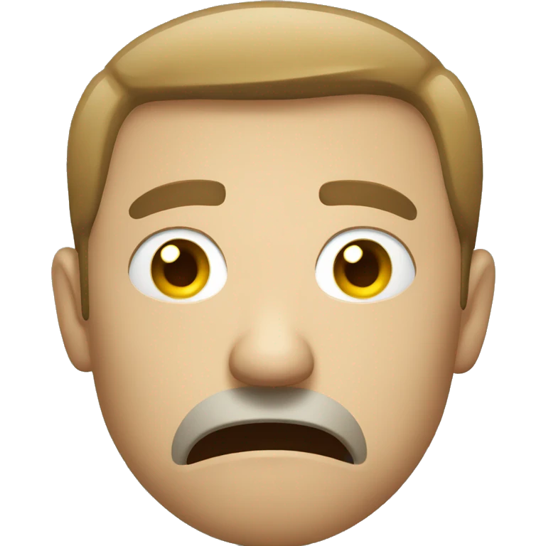 Manager with angry face  emoji
