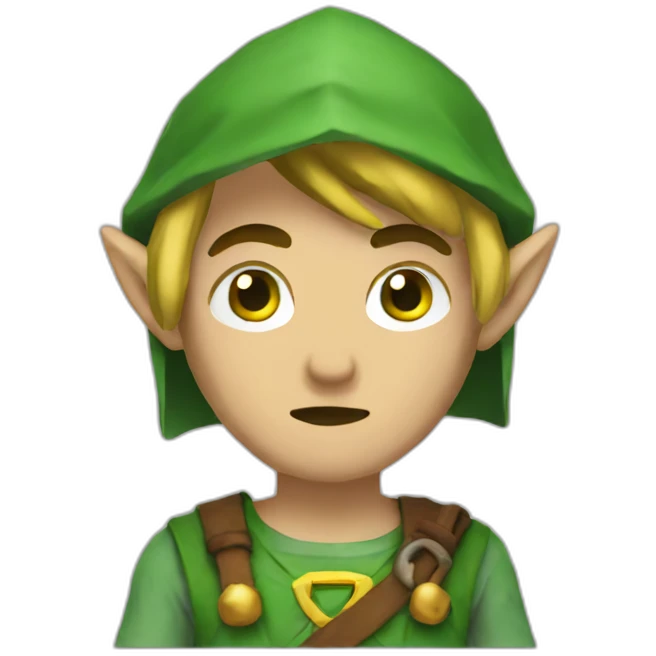 Link zelda homeless emoji