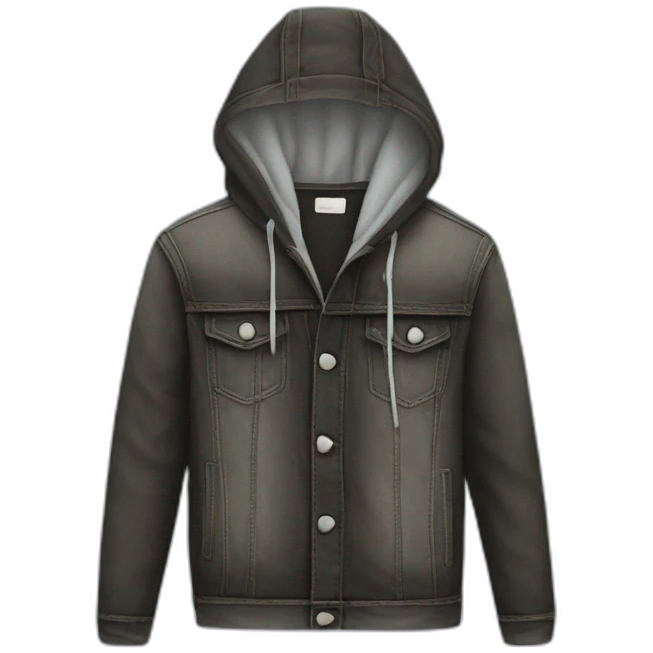 jacket, T shirt, jeans, sneakers emoji