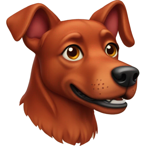 red dog emoji