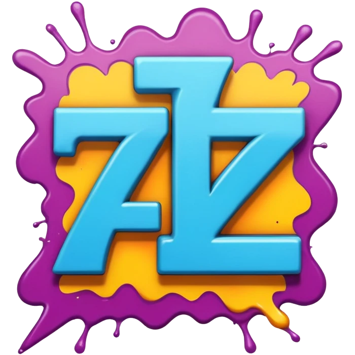 Граффити надпись: 72 emoji