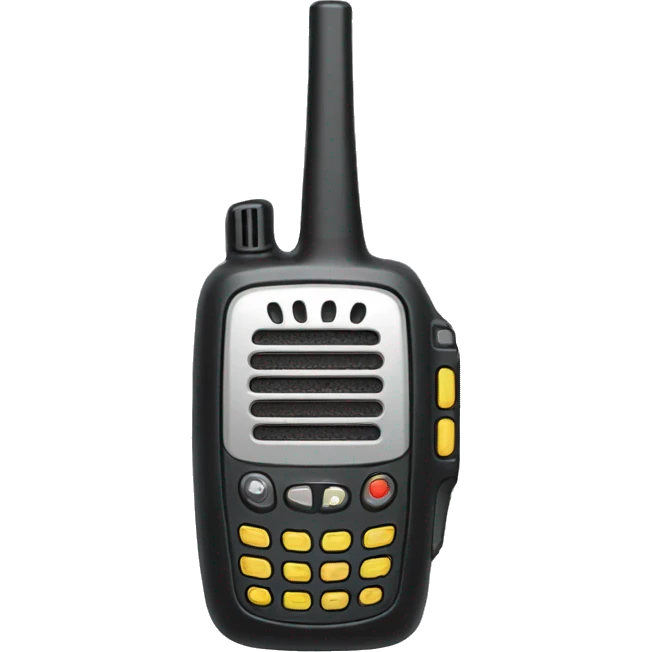 Walkie talkie emoji