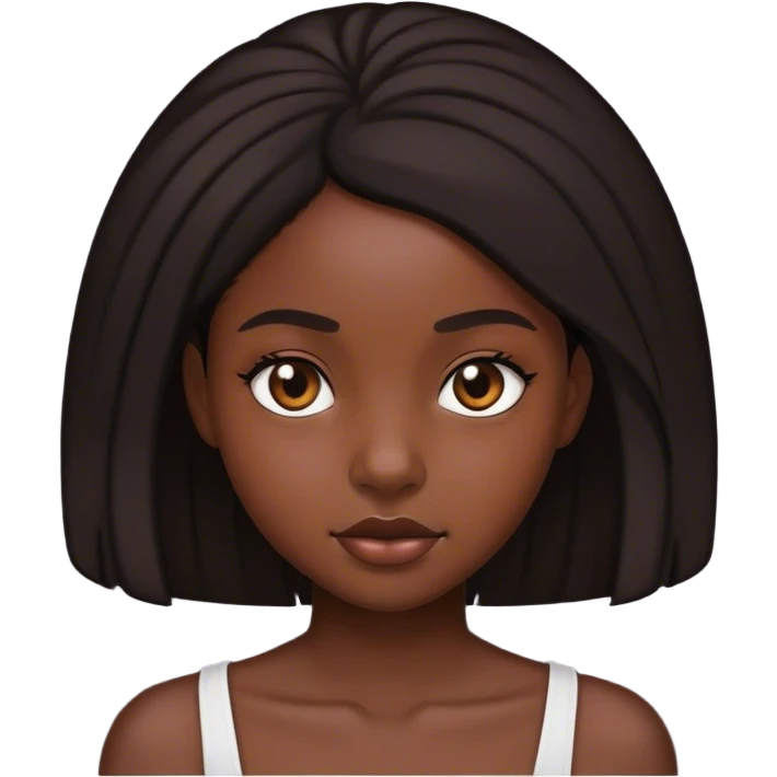 Corly black girl  emoji