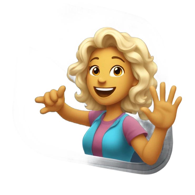 Airplane mom  emoji