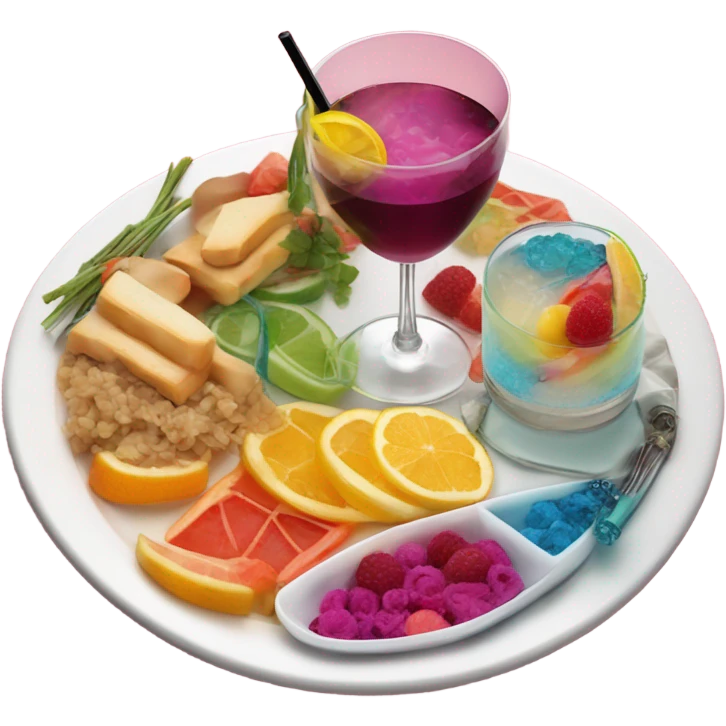 Food and cocktail emoji