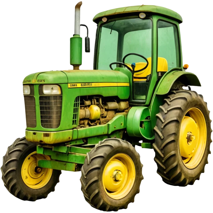 John deere tractor emoji
