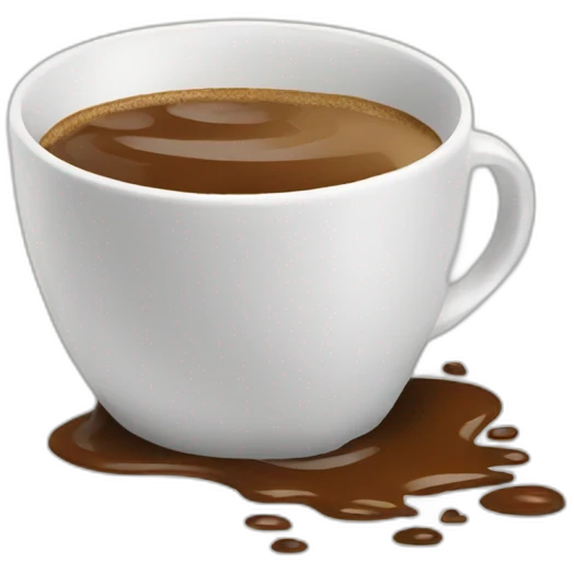 coffee spill emoji