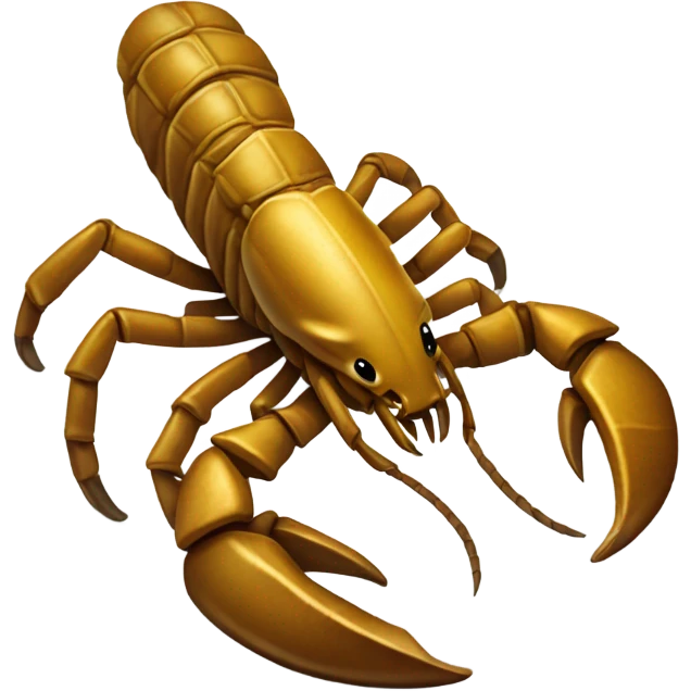 Scorpion avec un couteau emoji