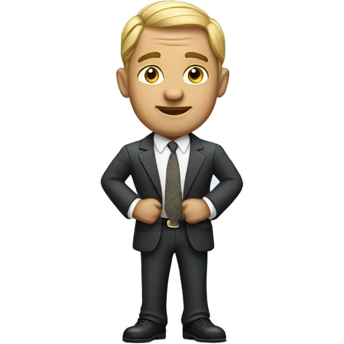 Rich business man  emoji