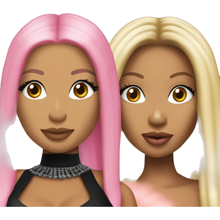 Nicki Minaj and beyonce  emoji