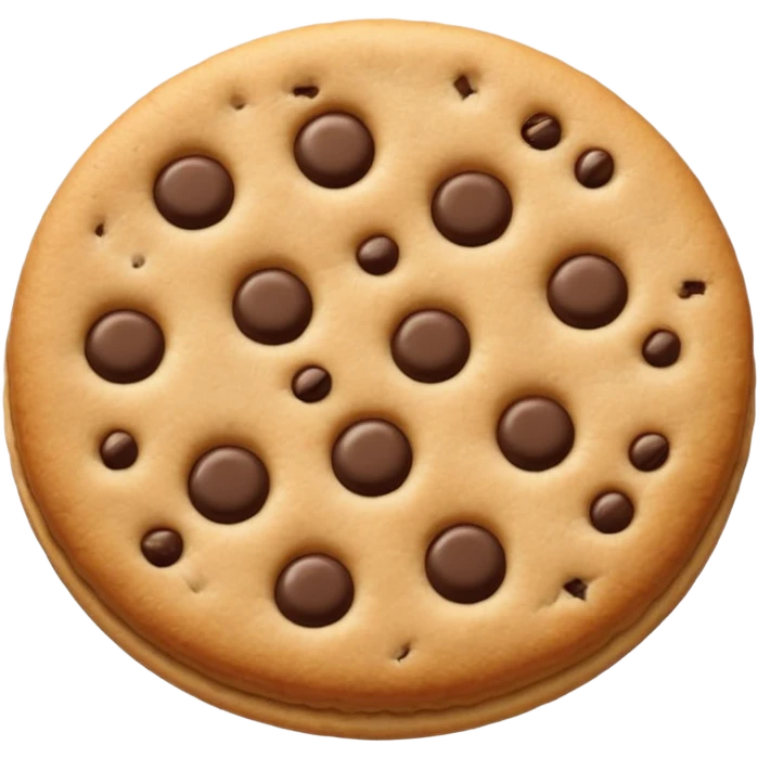 thin cookie emoji