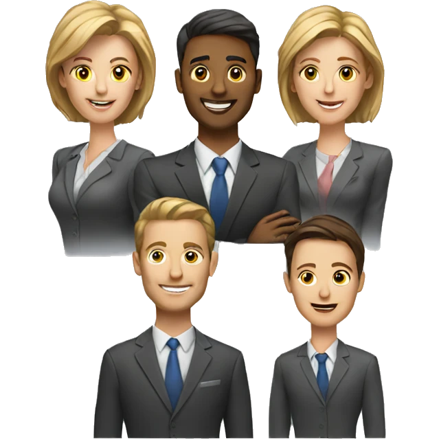 team of financial advisors emoji