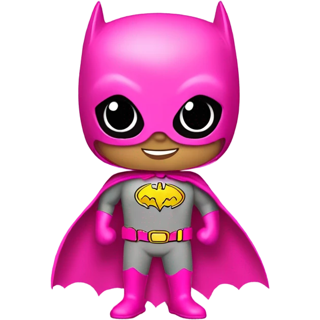 Pink Batman  emoji