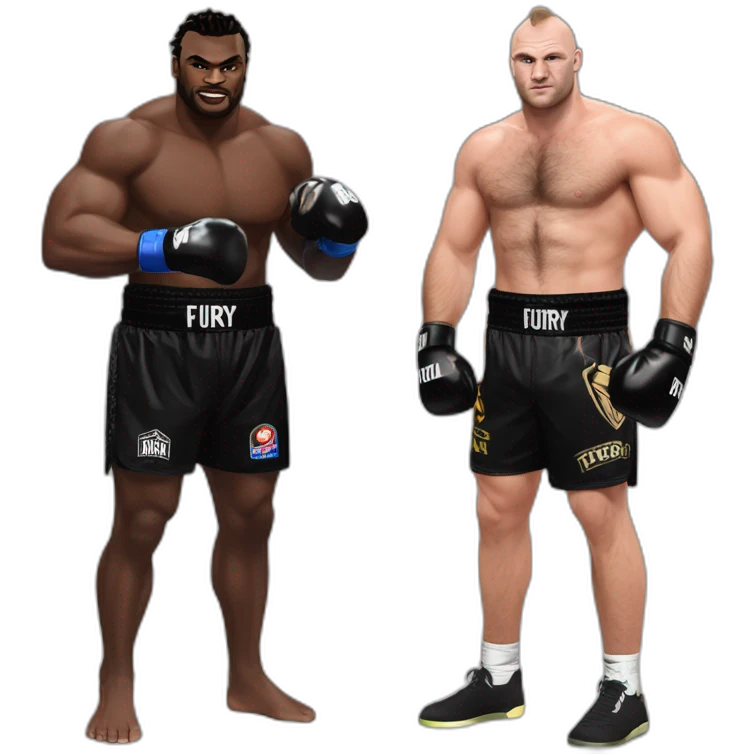 Francis ngannou sur Tyson fury emoji