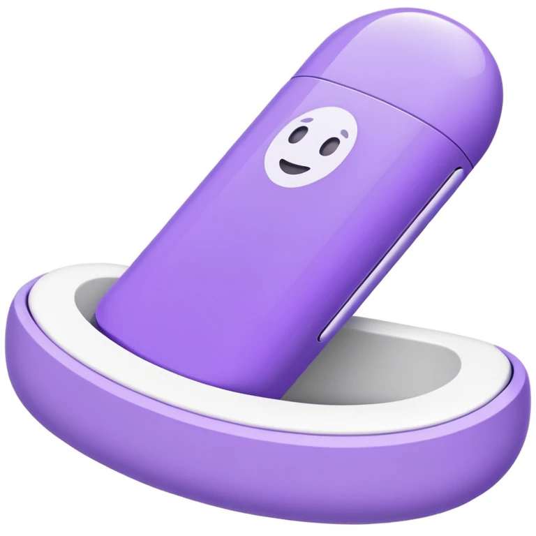 purple wave heets iqos cartoon style emoji emoji