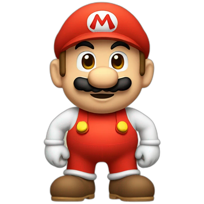 Mario en nike emoji