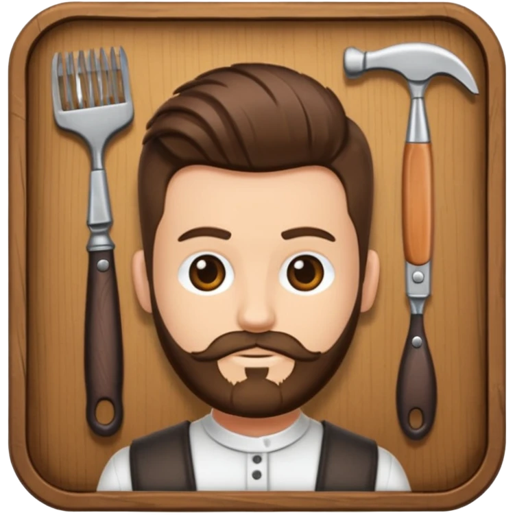 Accesorios barbería emoji