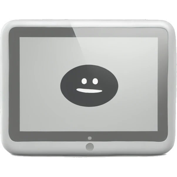 tablet with logo on it emoji