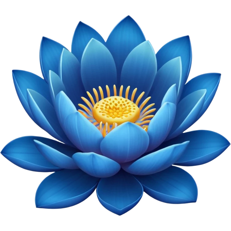 Blue Lotus emoji