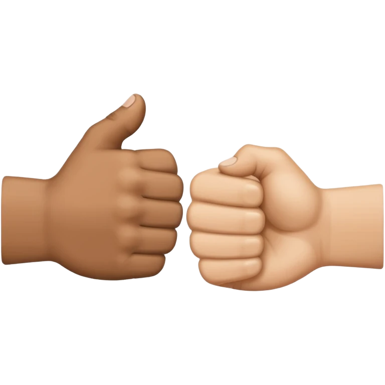 👊🫷 emoji