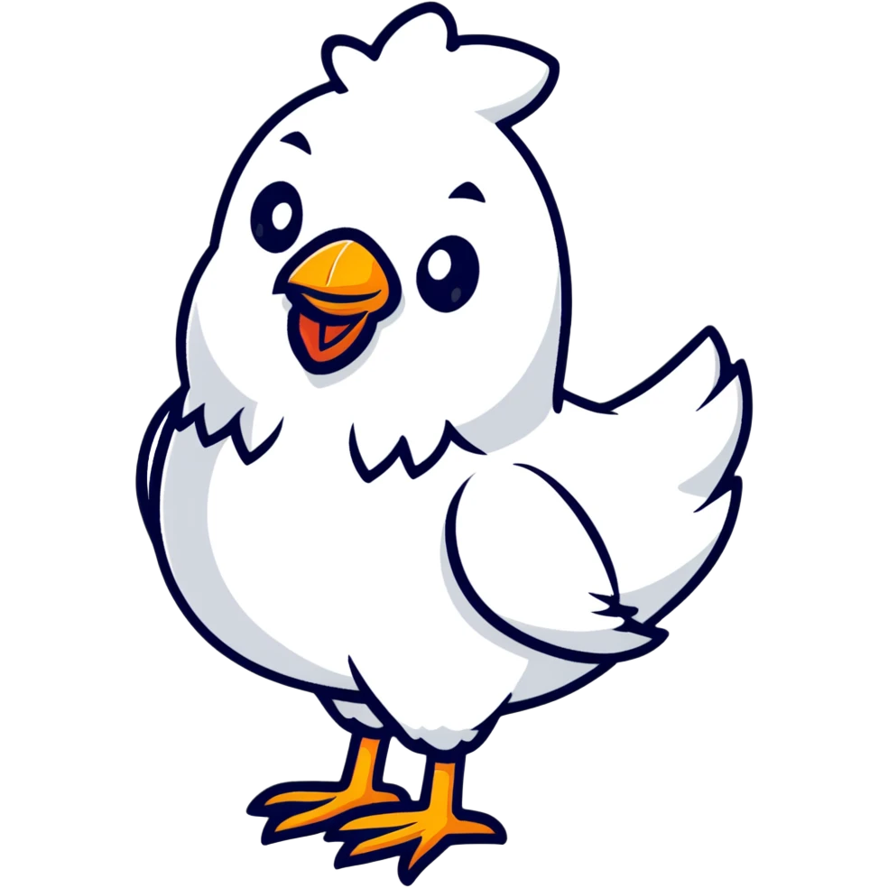Hen emoji