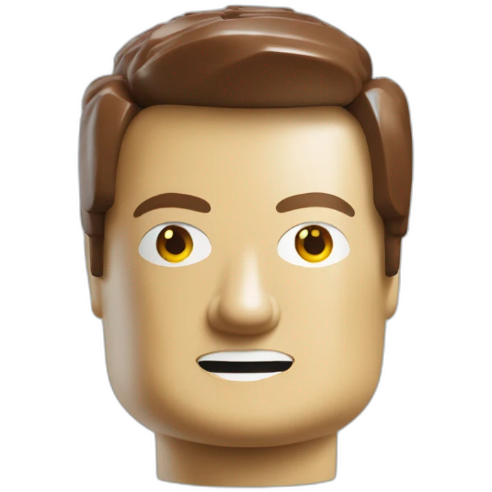 elon musk face as lego man emoji