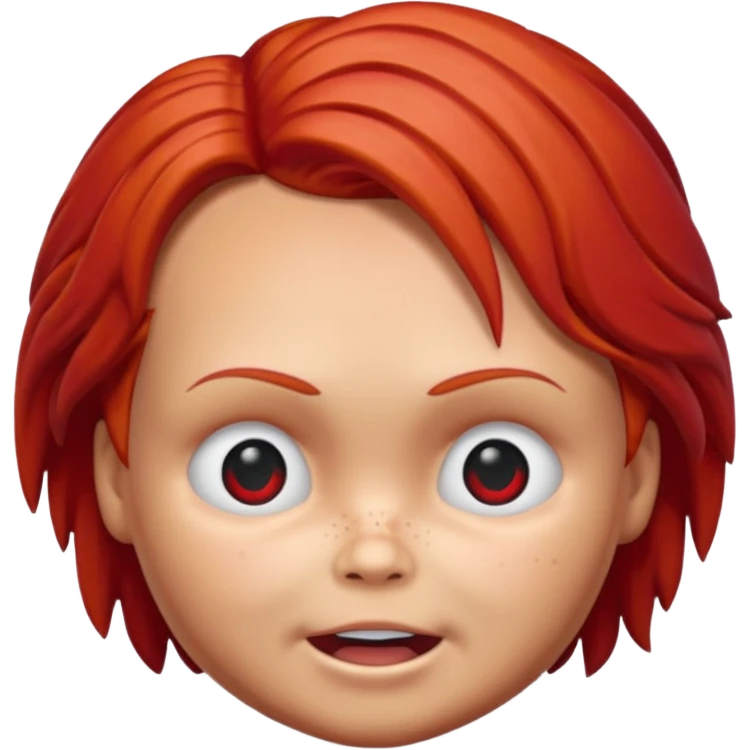 Un emojin de chuky emoji