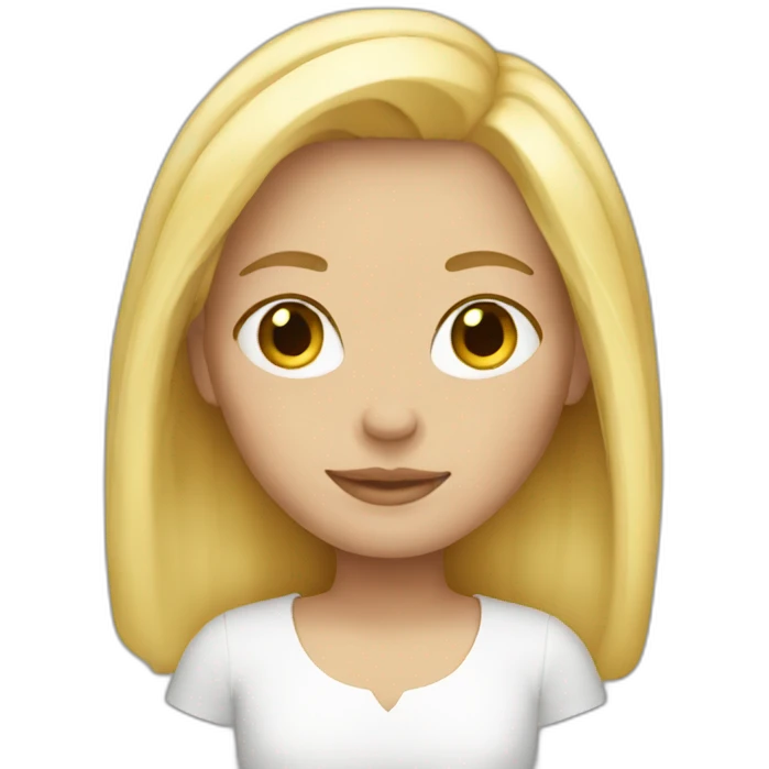 Blonde emoji
