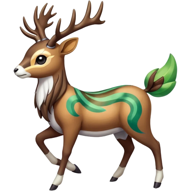 Meloetta-Sawsbuck-Skiddo-Pokémon-Fakémon-creature emoji