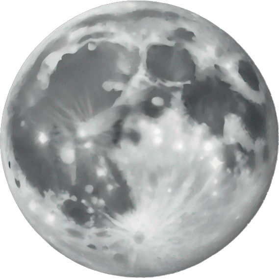 moon as a female emoji