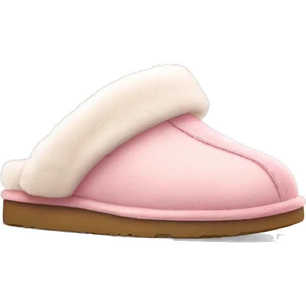 light pink ugg slippers  emoji