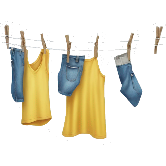 Clothes line emoji